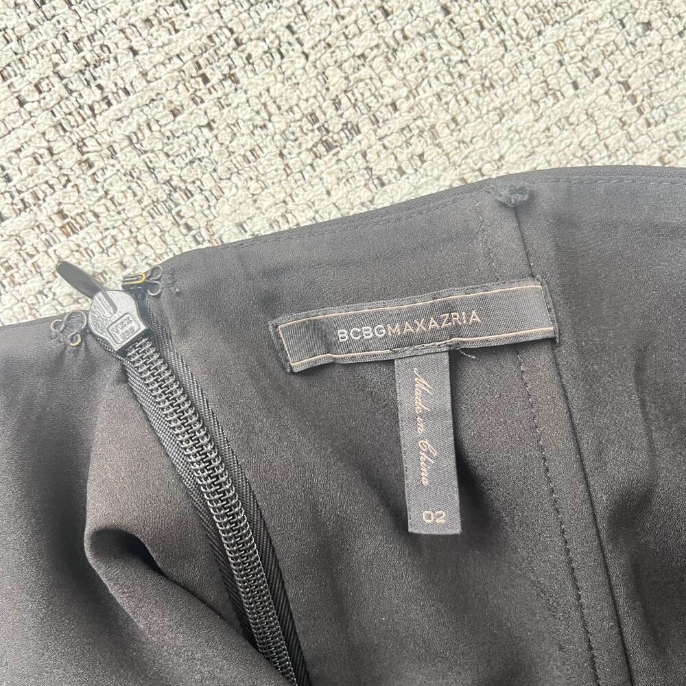 BCBGM Eve One Shoulder Dress - Picture 3 of 7